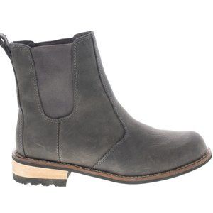 Kodiak Alma Chelsea Gray Leather Waterproof Boots Size 8